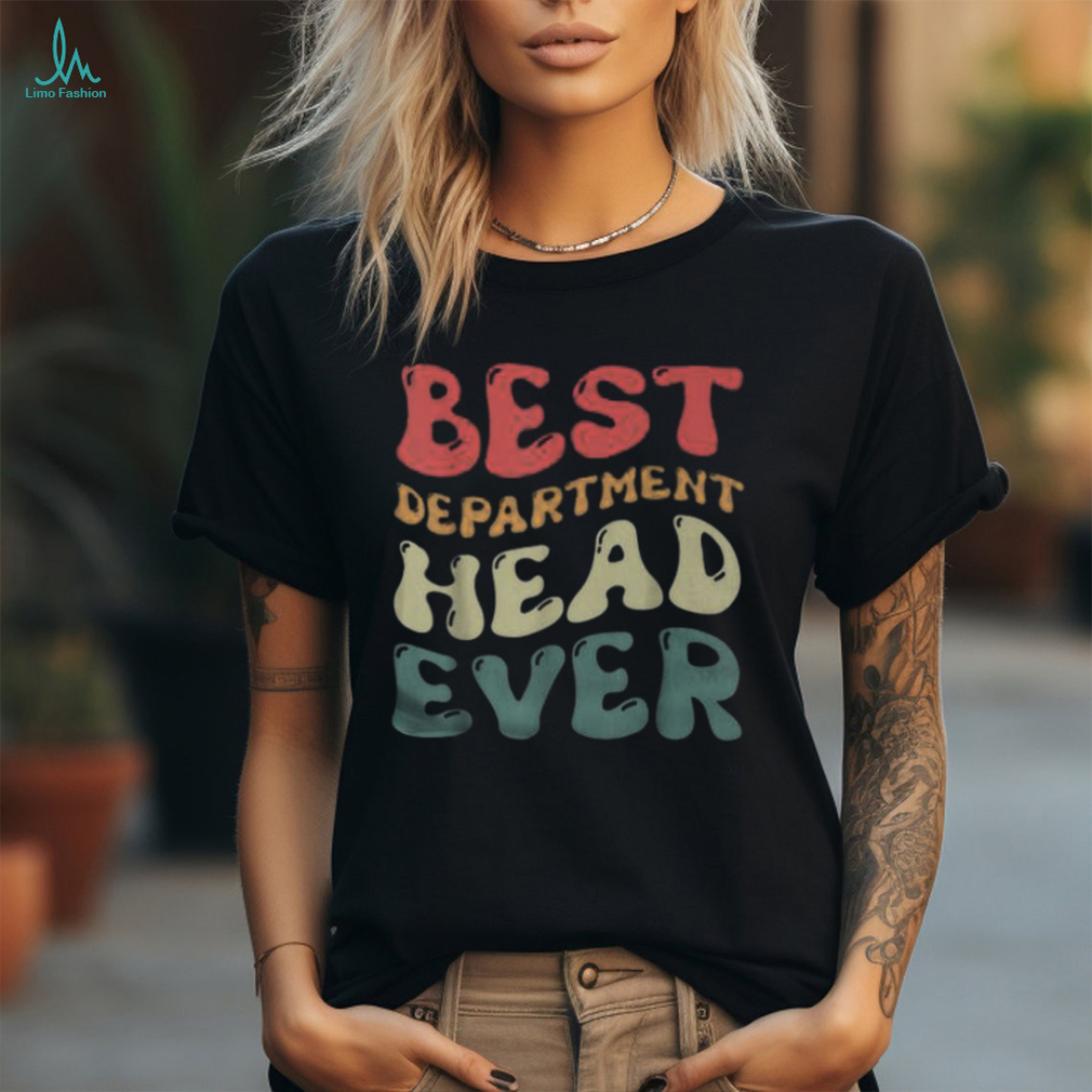 Best Department Head Ever Vintage Groovy Women Women T shirt Best Department Head Ever Vintage Groovy Women Women T shirt