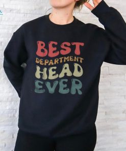 Best Department Head Ever Vintage Groovy Women Women T shirt