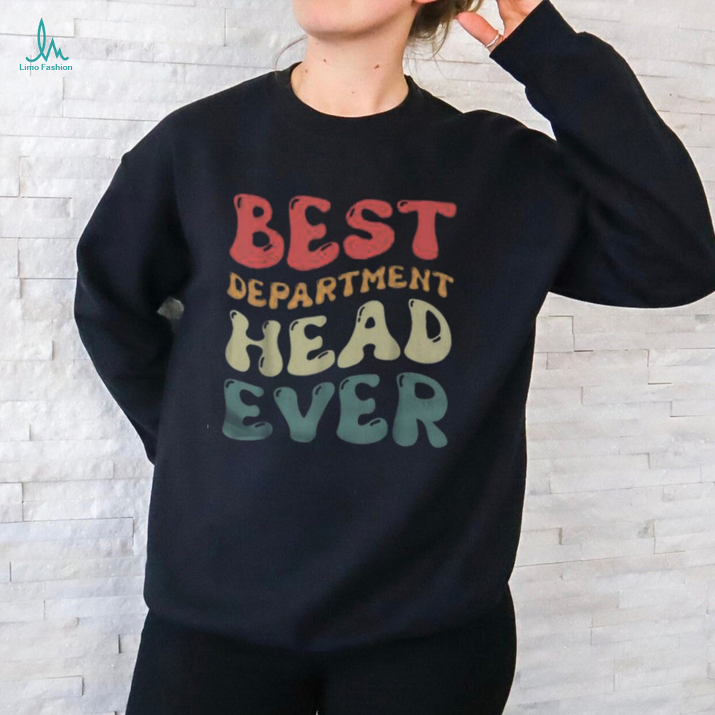 Best Department Head Ever Vintage Groovy Women Women T shirt Best Department Head Ever Vintage Groovy Women Women T shirt
