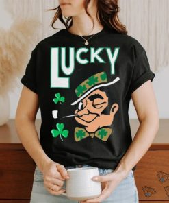 Best Jayson Tatum Wearing Lucky The Leprechaun Celtics Shirt