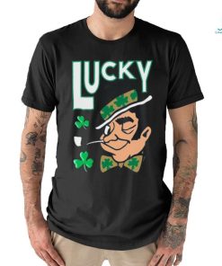 Best Jayson Tatum Wearing Lucky The Leprechaun Celtics Shirt