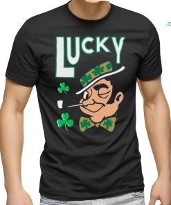 Best Jayson Tatum Wearing Lucky The Leprechaun Celtics Shirt