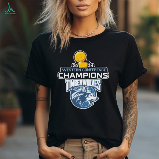 Best Minnesota Timberwolves 2024 Western Conference Champions Timberwolves Golden Trophy 2024 shirt