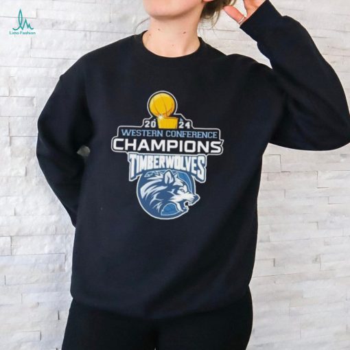 Best Minnesota Timberwolves 2024 Western Conference Champions Timberwolves Golden Trophy 2024 shirt