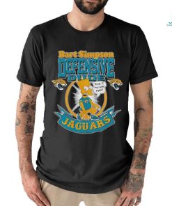 Best NFL Jacksonville Jaguars Bart Simpson Defensive Dude Run It My Way Man Logo Shirt