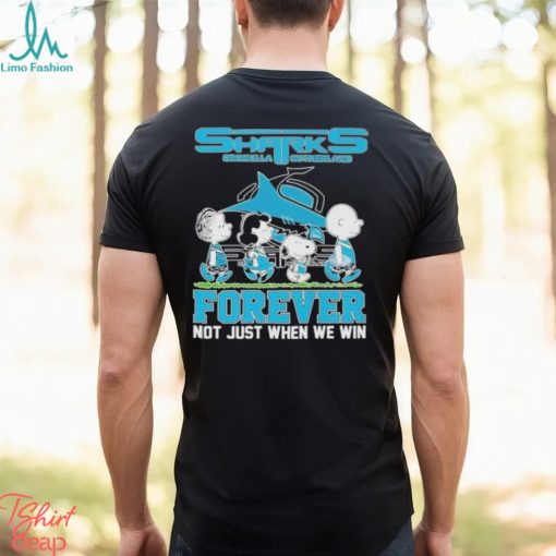 Best NRL Cronulla Sutherland Sharks Forever Not Just When We Win 2024 Shirt