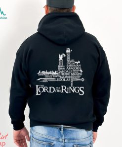 Best Original The Lord Of The Rings Legolas Gollum Aragorn Character Name Shirt