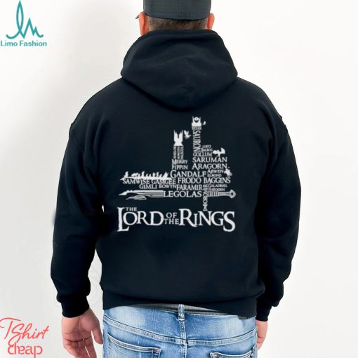 Best Original The Lord Of The Rings Legolas Gollum Aragorn Character Name Shirt