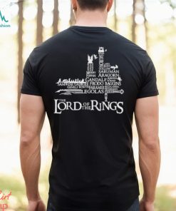 Best Original The Lord Of The Rings Legolas Gollum Aragorn Character Name Shirt