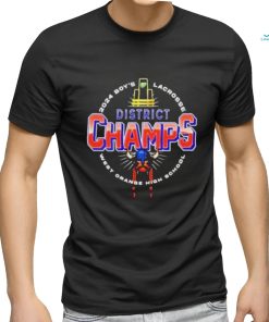 Best West Orange High School 2024 Boys Lacrosse District Championship T Shirt
