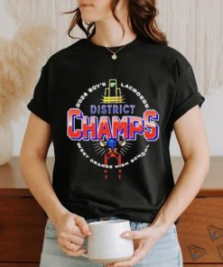 Best West Orange High School 2024 Boys Lacrosse District Championship T Shirt
