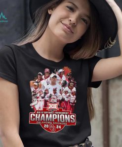 Big 12 Softball Tournament Champions Oklahoma Sooners 2024 NCCA T Shirt