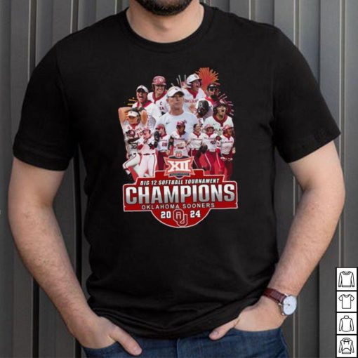 Big 12 Softball Tournament Champions Oklahoma Sooners 2024 NCCA T Shirt