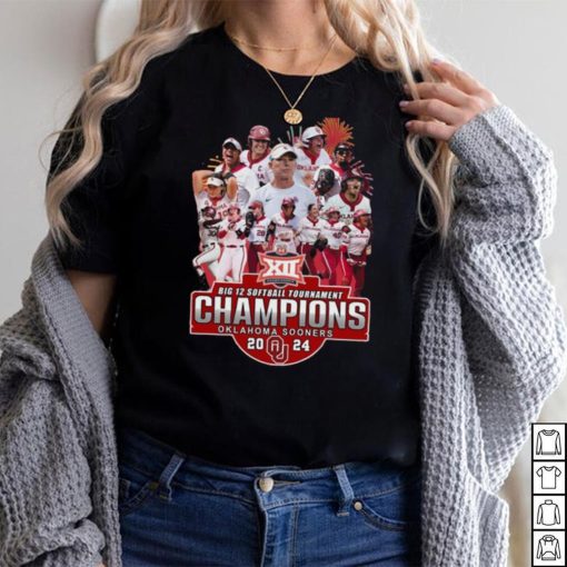 Big 12 Softball Tournament Champions Oklahoma Sooners 2024 NCCA T Shirt