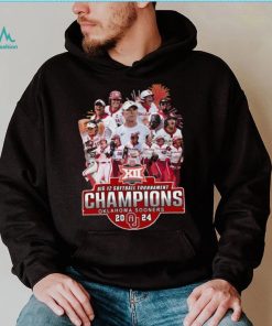 Big 12 Softball Tournament Champions Oklahoma Sooners 2024 NCCA T Shirt