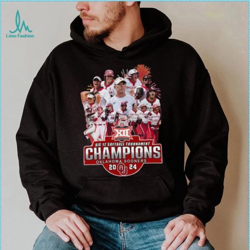 Big 12 Softball Tournament Champions Oklahoma Sooners 2024 NCCA T Shirt