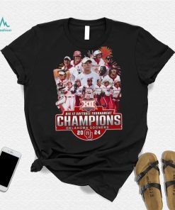Big 12 Softball Tournament Champions Oklahoma Sooners 2024 NCCA T Shirt