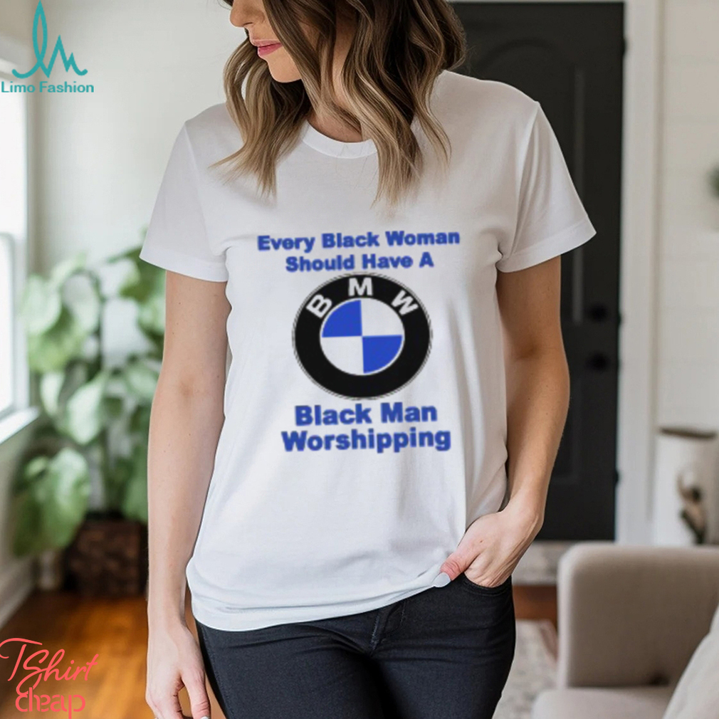 Black Man Worshipping T Shirt