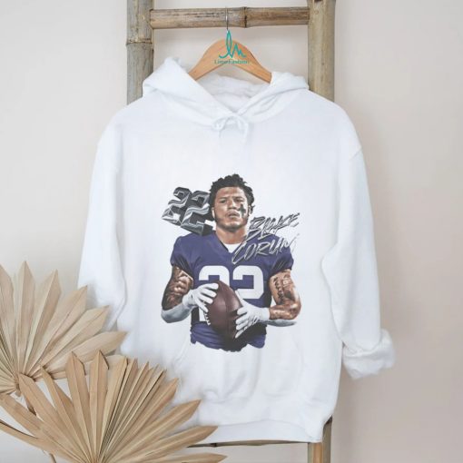 Blake Corum 22 Los Angeles Rams football graphic shirt