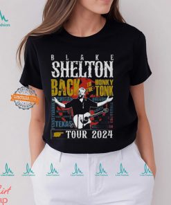 Blake Shelton Back To The Honky Tonk Tour 2024 T Shirt