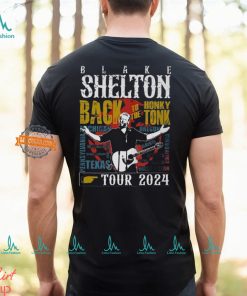 Blake Shelton Back To The Honky Tonk Tour 2024 T Shirt