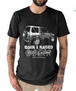 Born X Raised Mister Cartoon Tokyo Tour 2024 Shirt