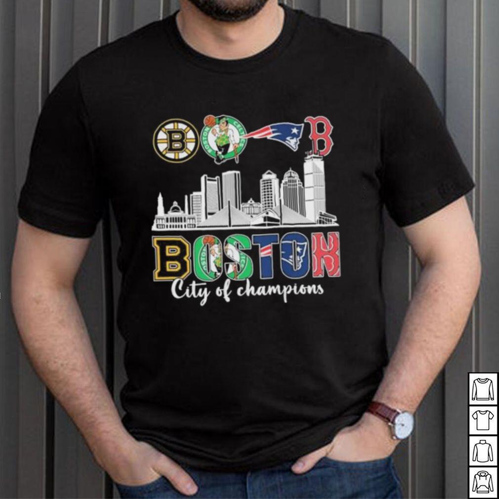Boston Bruins Boston Celtics New England Patriot Boston Red Sox City Of Champions shirt Boston Bruins Boston Celtics New England Patriot Boston Red Sox City Of Champions shirt