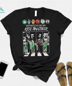 Boston Celtics 2023 2024 Rise Together Abbey Road Signatures Shirt