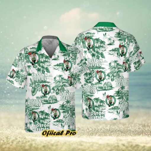 Boston Celtics Authentic Island Vibe Aloha Shirt