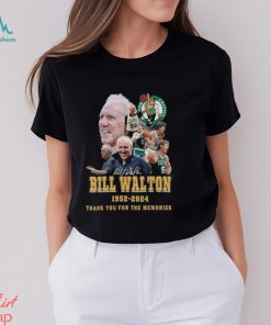 Boston Celtics Bill Walton 1952 2024 Thank You For The Memories T Shirt