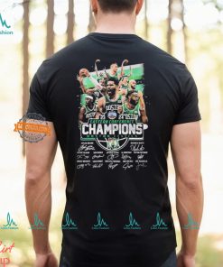 Boston Celtics Eastern Conference Champions 2024 Signatures shirt