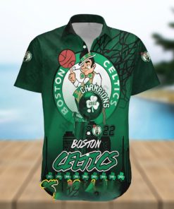 Boston Celtics Hawaii Shirt Personalized Celtic Pride Champions NBA