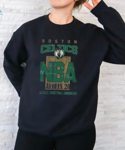 Boston Celtics NBA Playoffs 2024 Stadium Art Fan T Shirt