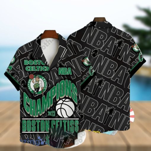 Boston Celtics National Basketball Association Hawaiian Shirt