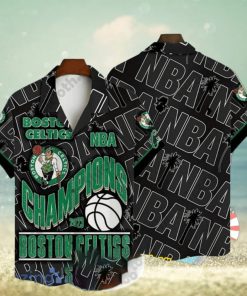 Boston Celtics National Basketball Association Hawaiian Shirt