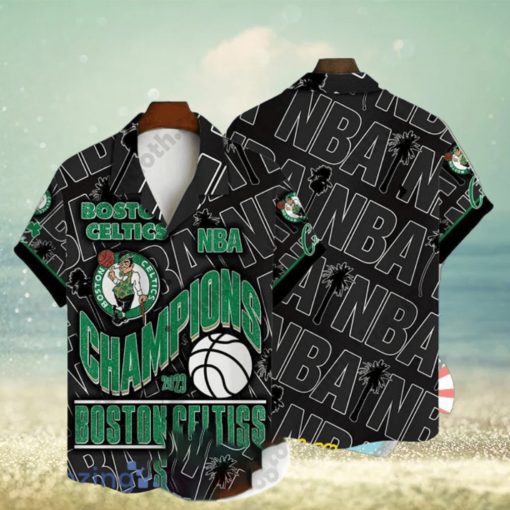 Boston Celtics National Basketball Association Hawaiian Shirt