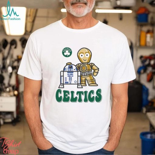 Boston Celtics Newborn & Infant Star Wars R2 D2 & C 3PO Shirt