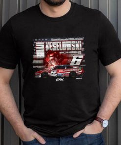 Brad Keselowski Checkered Flag Sports Build Submarines.com Patriotic Car T Shirt