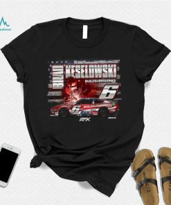 Brad Keselowski Checkered Flag Sports Build Submarines.com Patriotic Car T Shirt