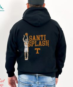 BreakingT Adult Tennessee Volunteers Black Santiago Vescovi 'Santi Splash' T Shirt
