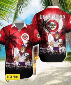 Brentford FC 3D Hawaiian Shirt And Shorts For Fans