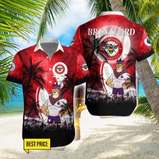 Brentford FC 3D Hawaiian Shirt And Shorts For Fans