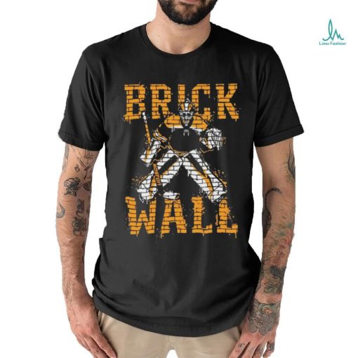 Brick Wall Boston Hockey Shirt