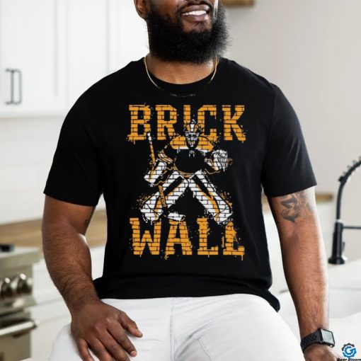 Brick Wall Boston Hockey Shirt