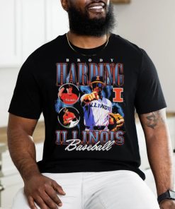 Brody Harding Illinois Baseball Bootleg T shirt