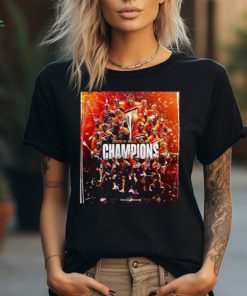 Buffalo Bandits Team 2024 NLL Cup Champions Back 2 Back Shirt