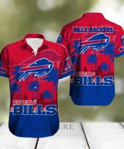 Buffalo Bills Hawaiian Tracksuit Button Down Shirt Drawstring Beach Shorts Gifts