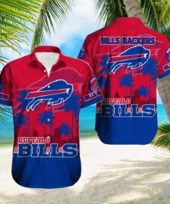 Buffalo Bills Hawaiian Tracksuit Button Down Shirt Drawstring Beach Shorts Gifts