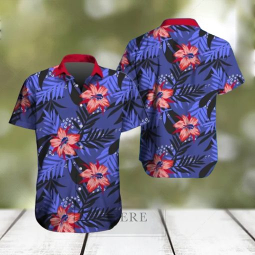 Buffalo Bills Hawaiian Tracksuit Floral Outfits Button Down Shirt Beach Shorts