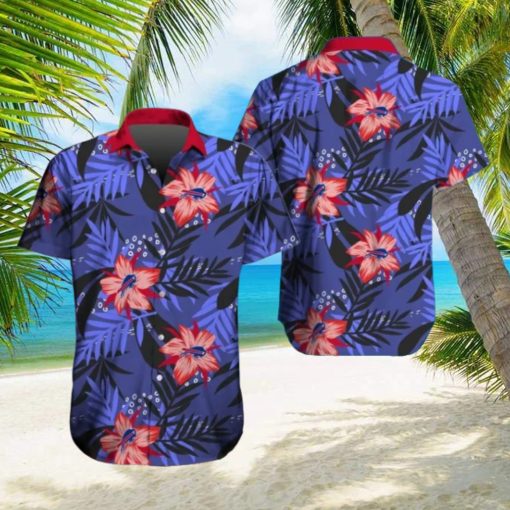 Buffalo Bills Hawaiian Tracksuit Floral Outfits Button Down Shirt Beach Shorts